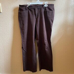 Womens Ralph Lauren brown pants - size 14
